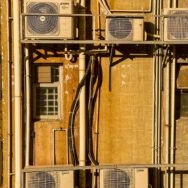 Typical outside plumbing